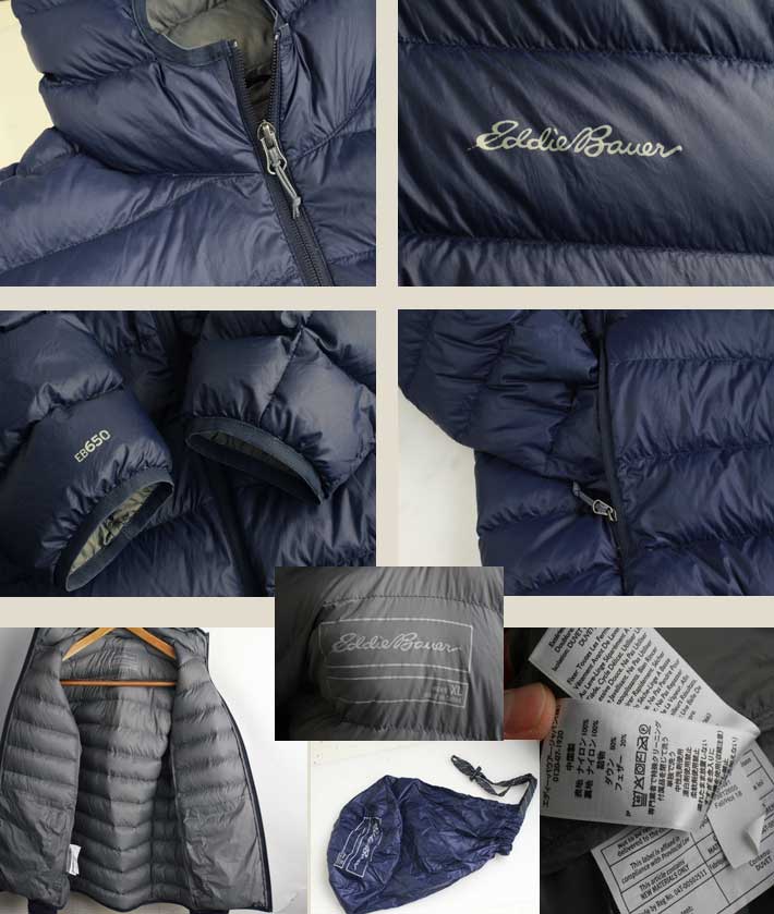 楽天市場】エディー バウアー ダウンジャケット Eddie Bauer EB650 FIL