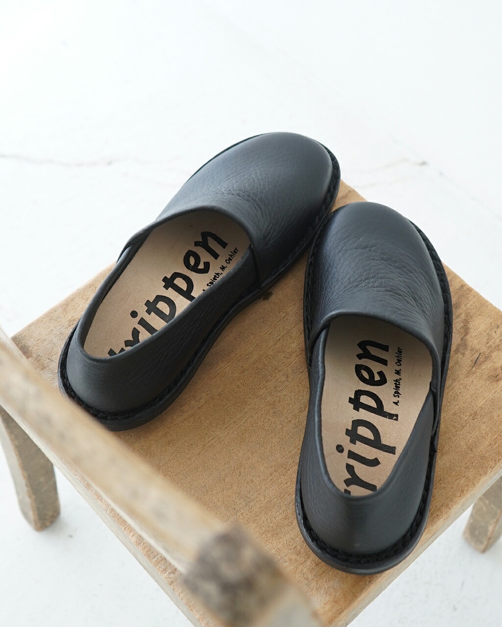 楽天市場】【SALE！20%OFF】トリッペン trippen レザー スリッポン