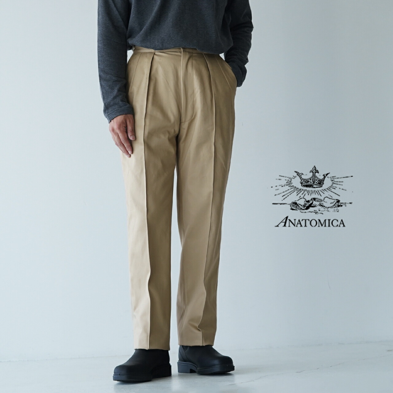 楽天市場】アナトミカ ANATOMICA チノ パンツ CHINO 1959 タック