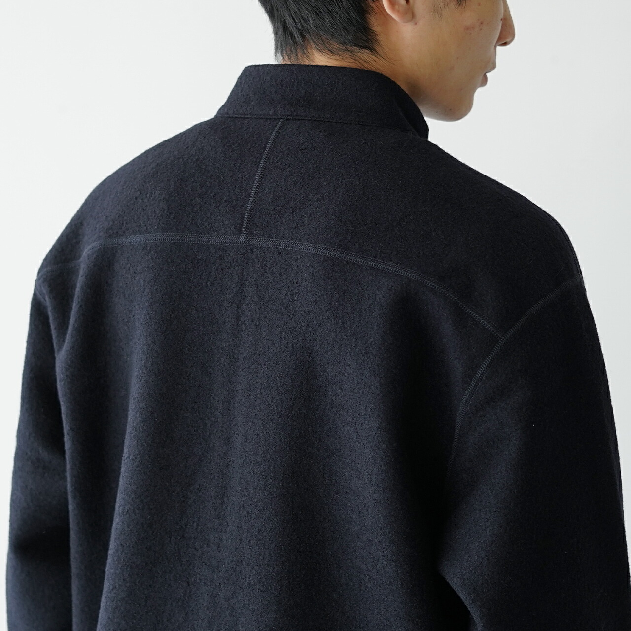 楽天市場】スティルバイハンド STILL BY HAND フリース ウール ジップ