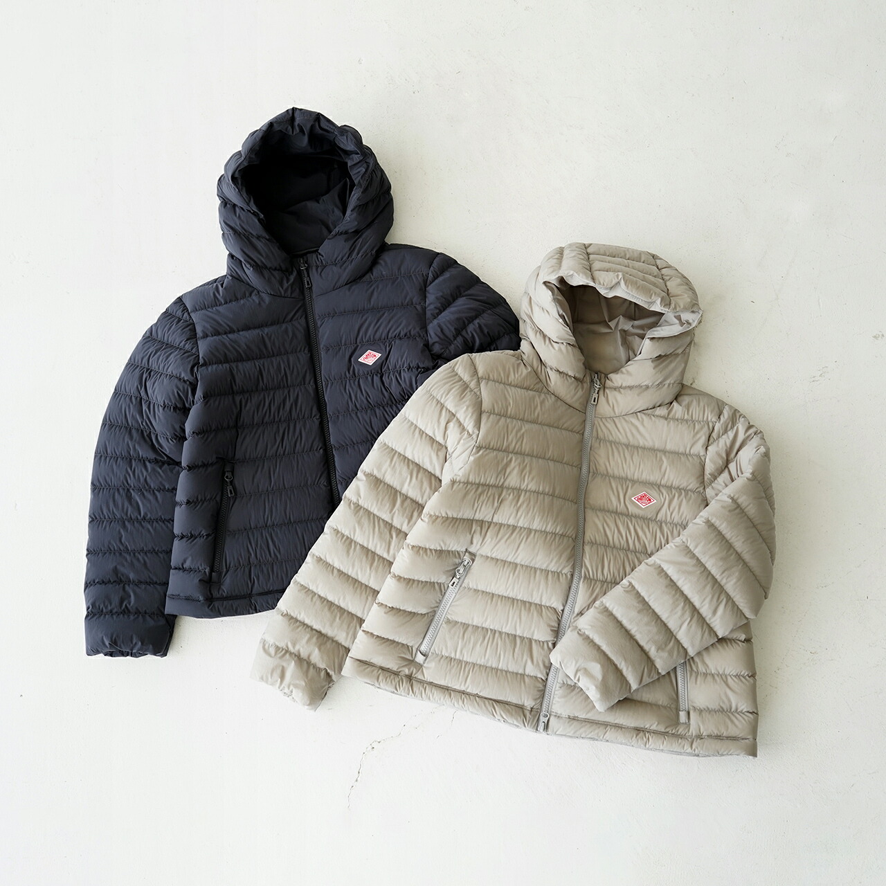 楽天市場】ダントン DANTON ミドル ダウン フーデッドジャケット