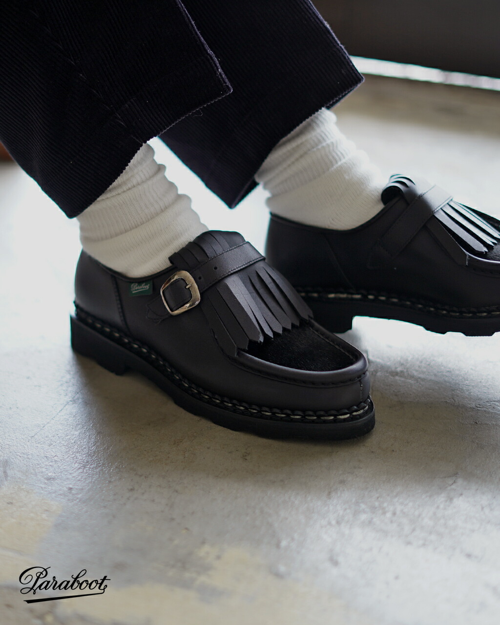 楽天市場】パラブーツ Paraboot ニヨン NYONS レザーシューズ
