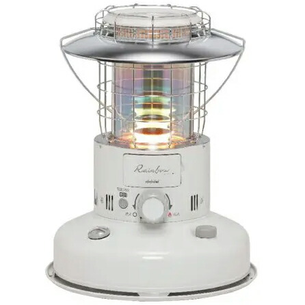 楽天市場】トヨトミ ストーブ レインボー ホワイトの通販