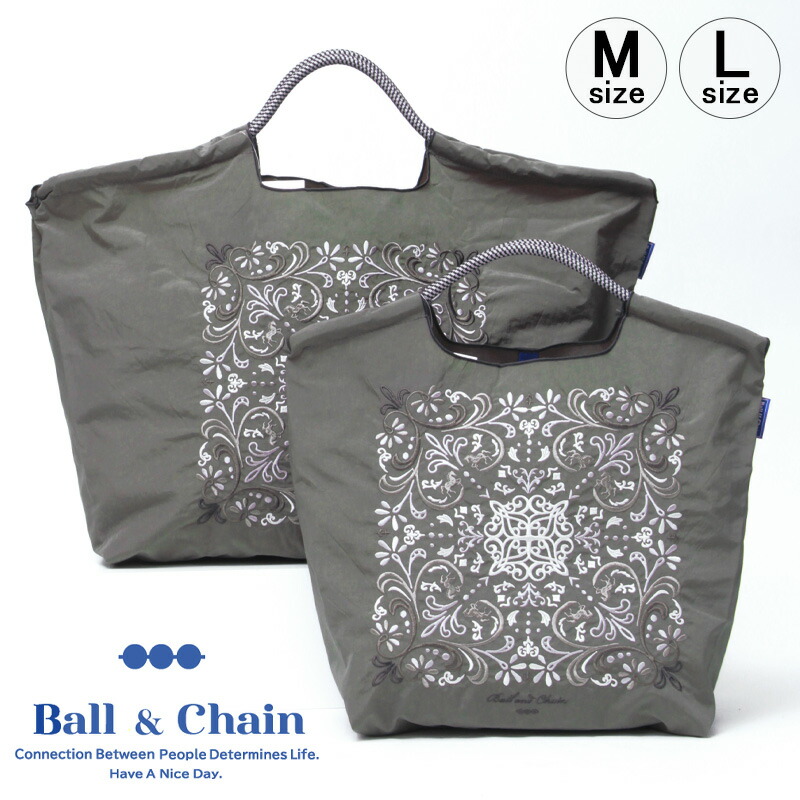 楽天市場】【正規品】ボールアンドチェーン エコバッグ ball&chain