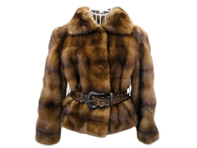 楽天市場】［PR］【美品】FENDI フェンディ ショート丈 ミンクコート