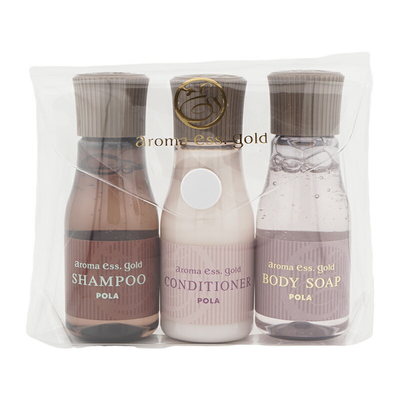 楽天市場】POLA ポーラ アロマエッセゴールド 30mlx3種類ポーチ入り