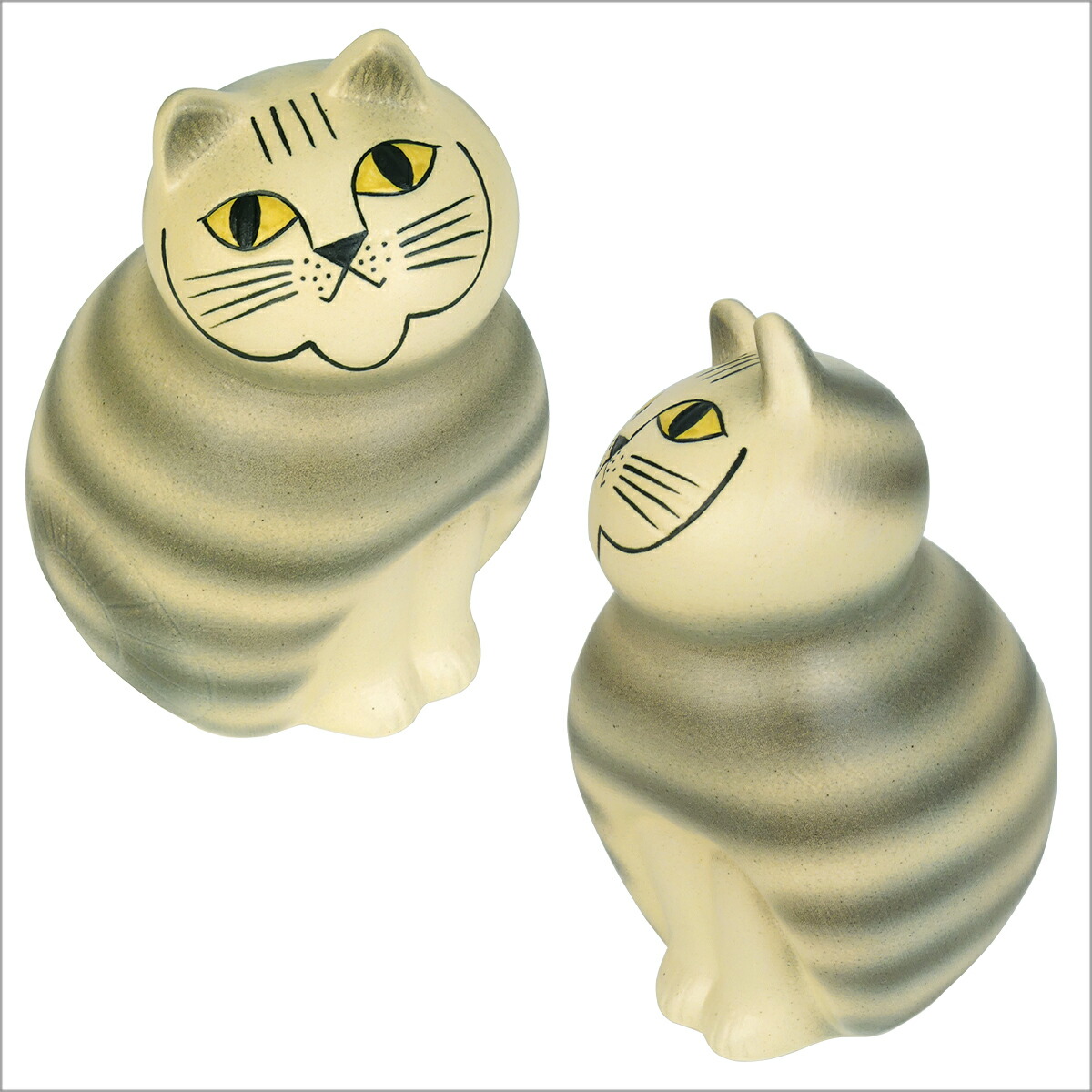 楽天市場】【ポイント5倍 3/1】【訳あり】リサラーソン ねこ置物