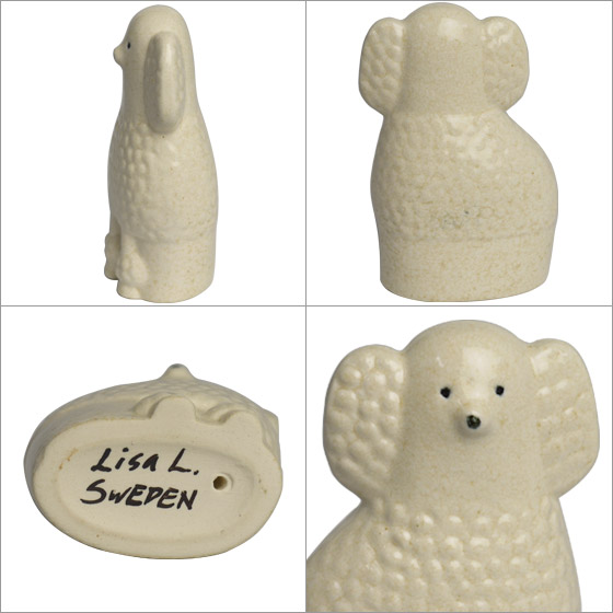 楽天市場】【ポイント5倍 3/1】リサラーソン プードル ミニ 置物 ミニ