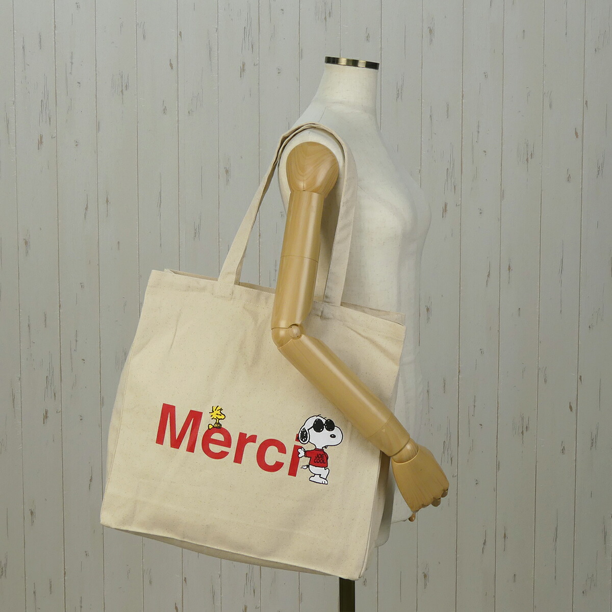 楽天市場】Peanuts x Merci メルシー トートバッグ Cotton Tote Bag