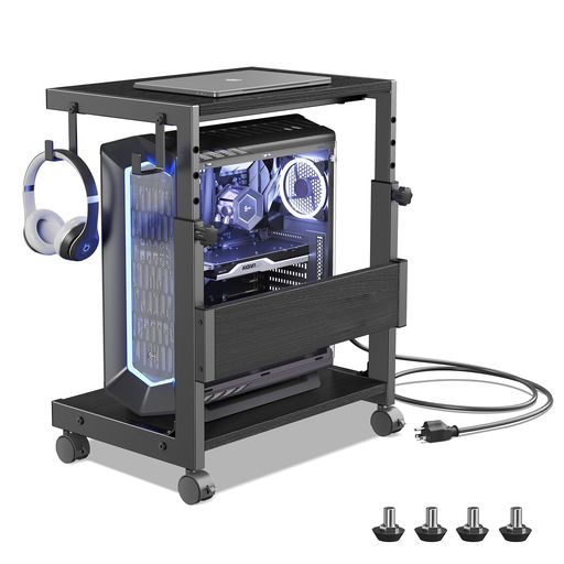 楽天市場】サイドテーブル ワゴン（PCアクセサリー｜パソコン・周辺