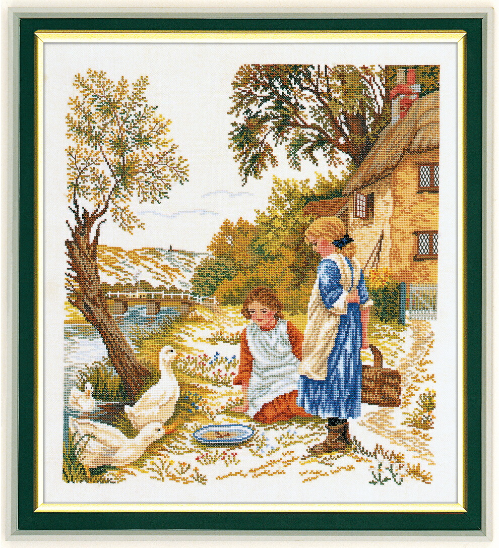 楽天市場】EVA ROSENSTAND クロスステッチ刺しゅうキット 【Girls