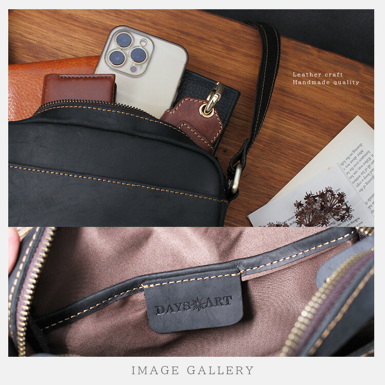 楽天市場】サコッシュ レザーバッグ ポーチ ショルダーバッグ メンズ