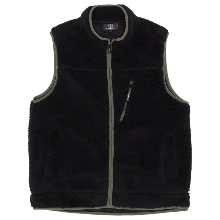 楽天市場】ボルコム VOLCOM ボア ベスト メンズフリース モックネック