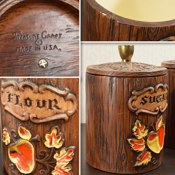 楽天市場】アンティーク セラミックキッチンキャニスタージャー