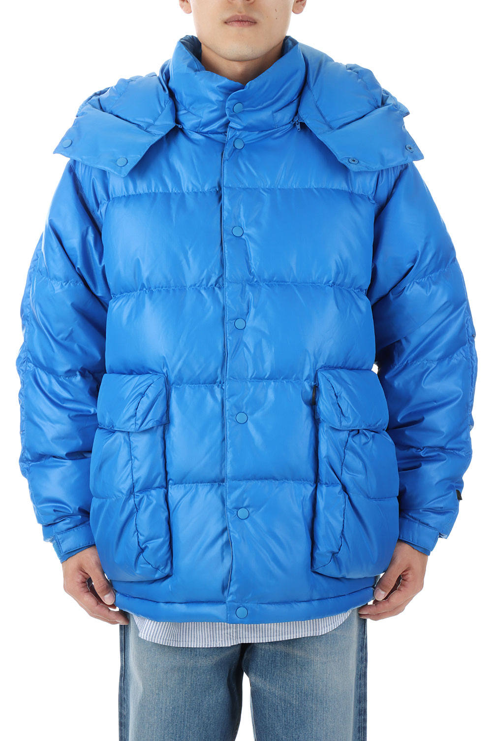 楽天市場】TECH BACK PACKER DOWN PARKA - BLUE (BW-21022W) DAIWA