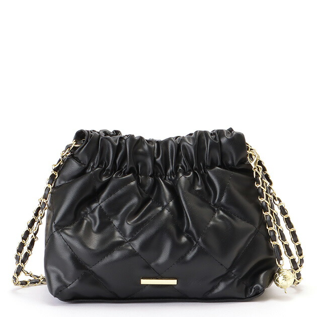 楽天市場】チャーム付き キルティング チェーン バッグ 女性