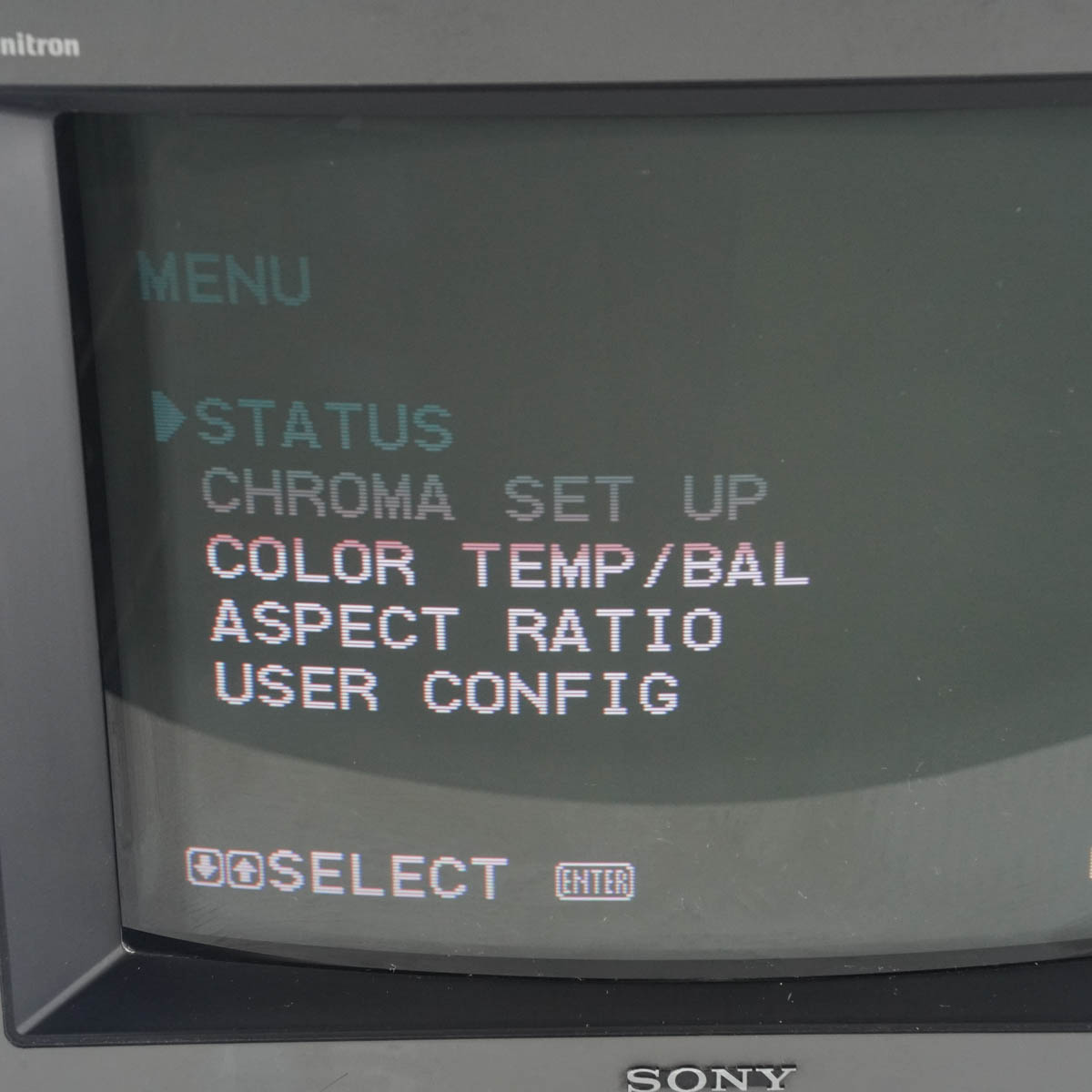 SONY]PVM-1454Q 通電確認 SONY]PVM-1454Q 通電確認 SONY]PVM-1454Q