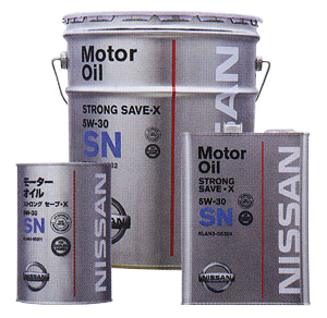 楽天市場】NISSAN 日産 純正 エンジンオイル SPストロングセーブX 5W