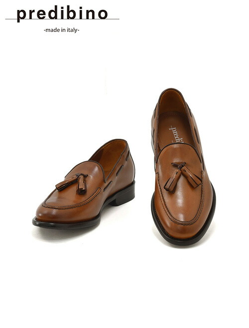 楽天市場】プレディビーノ PREDIBINO タッセルローファー メンズ