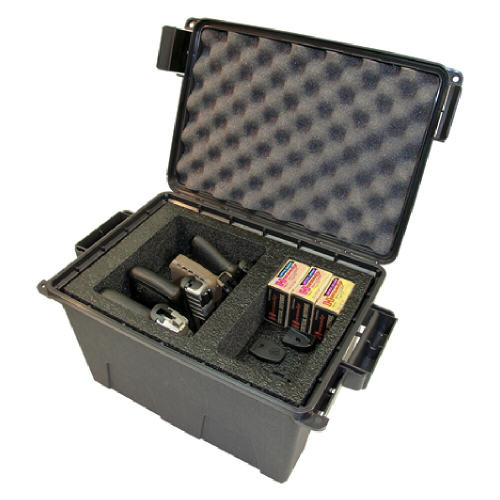 エアガン ハンドガン 収納ボックス 1丁＆3マグ サバイバルゲーム」jo