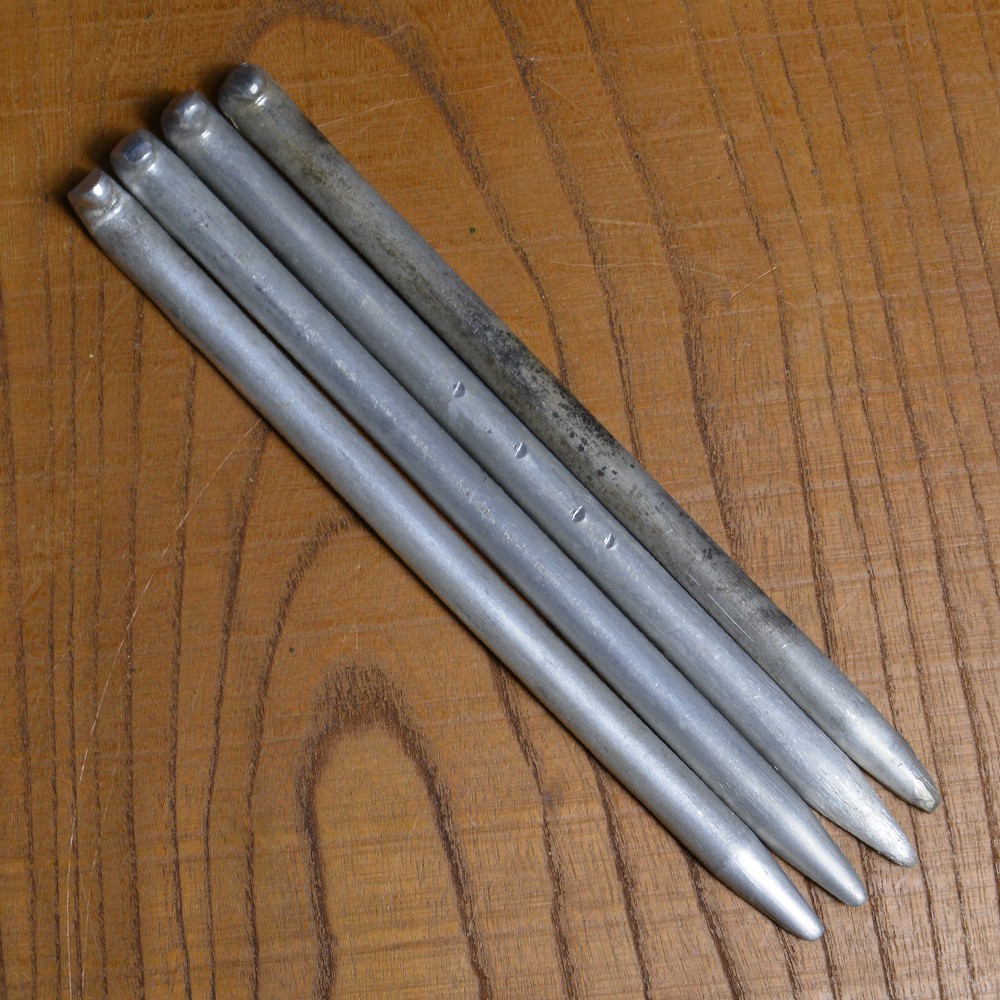 楽天市場】ドイツ軍放出品 テント用ポール&ペグセット 収納袋付き