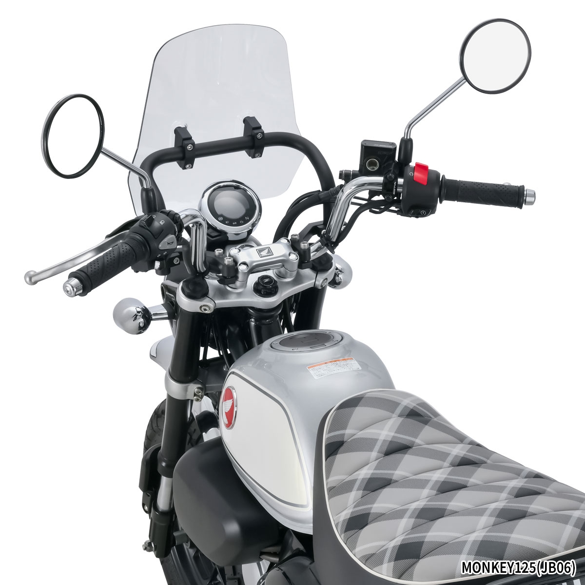 楽天市場】ZETA アドベンチャーウィンドシールド ライトスモーク