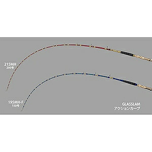 楽天市場】アルファタックル(alphatackle) GLASSLAM グラスラム 195MH
