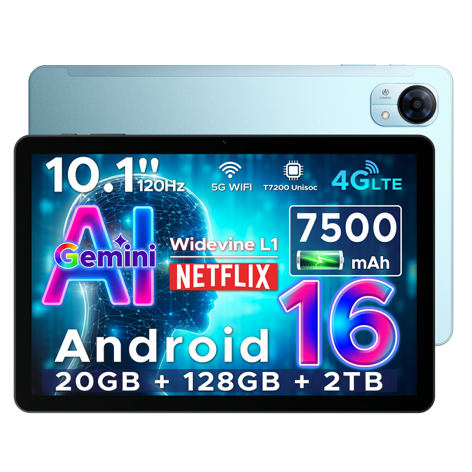 楽天市場】2026最新登場 DOOGEE TABG5 10インチ 120Hz SIMフリー 大