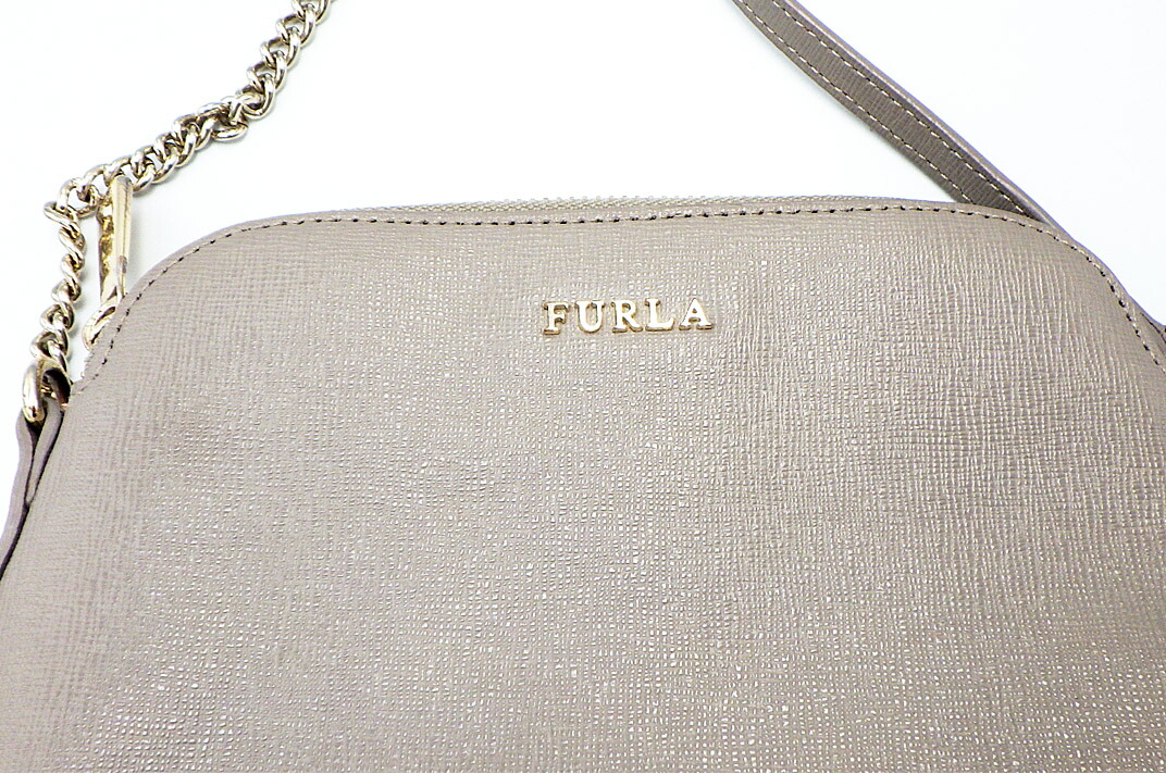 楽天市場】FURLA(フルラ） ショルダーバッグ レザー ライトグレー