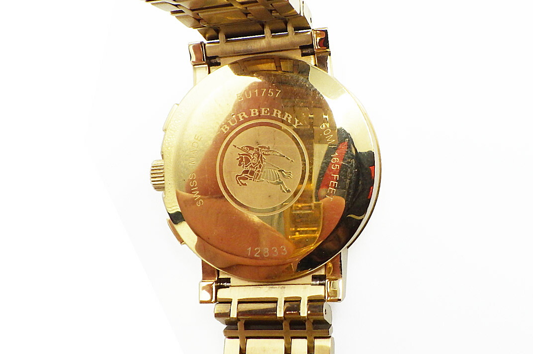 楽天市場】BURBERRY(バーバリー）クロノグラフ BU1757 メンズクォーツ