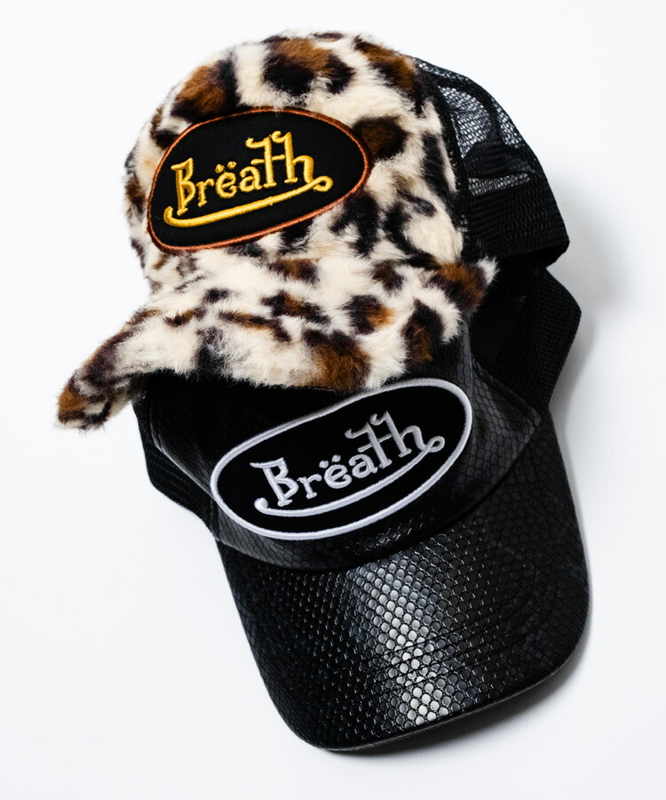 楽天市場】BREATH ブレス メンズ キャップ FAUX LEOPARD FUR CAP