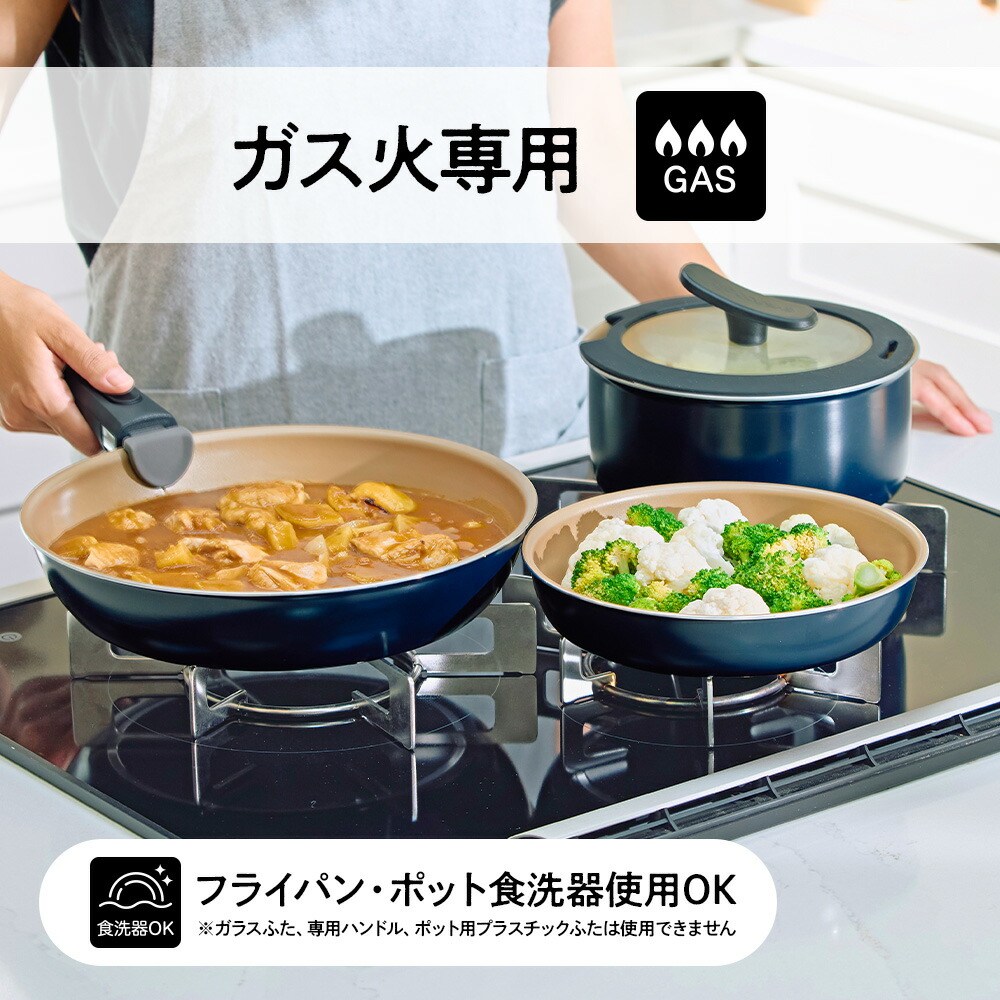 楽天市場】【公式限定】evercook fit (エバークック フィット) ガス火