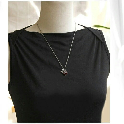 楽天市場】【最短即日発送】【碌山】 シルバー ガーネット イチゴ