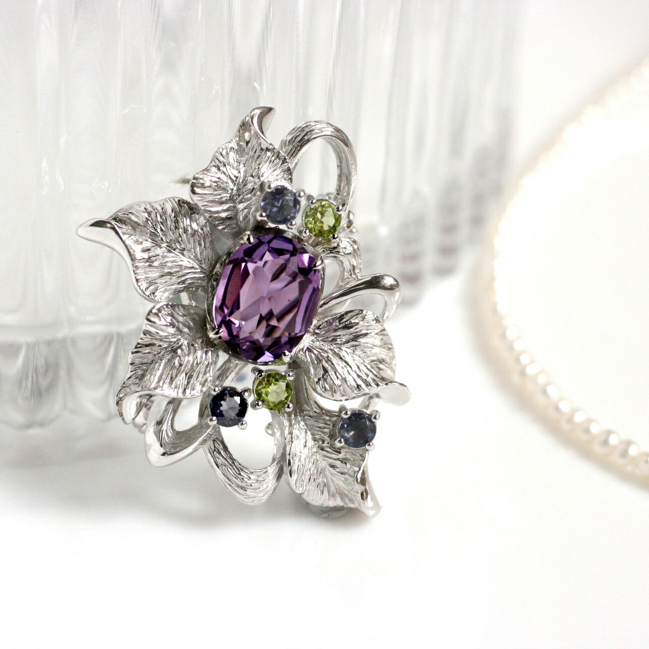 楽天市場】【碌山】 【ドール×碌山】 シルバー アメジスト