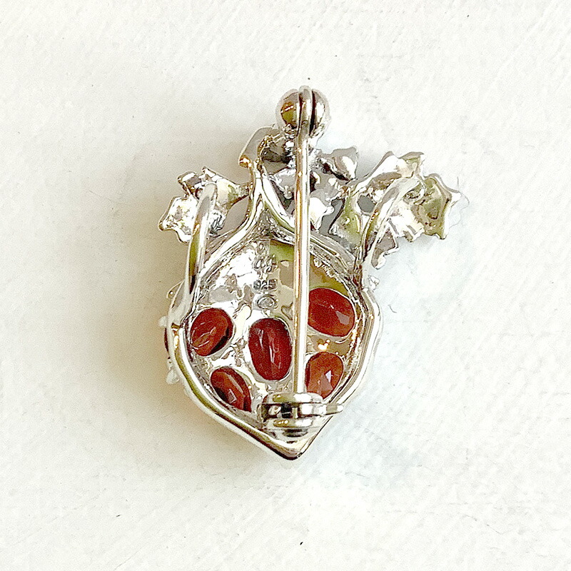 楽天市場】【最短即日発送】【碌山】 シルバー ガーネット イチゴ