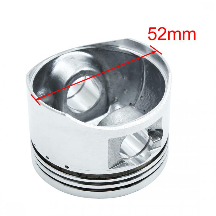 楽天市場】uxcell ピストン リストピン シルバートーン 52mmオートバイ