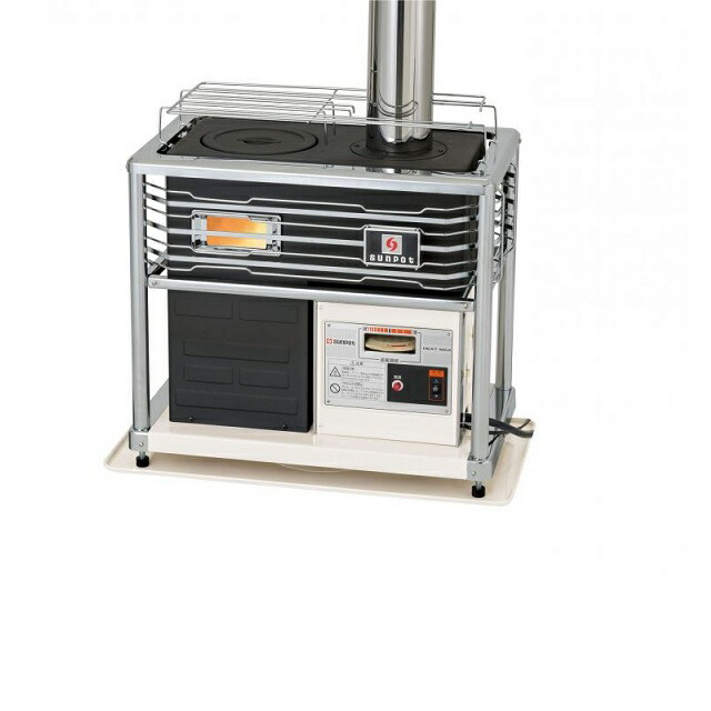 楽天市場】【直送品】 サンポット 石油ストーブ KSH-10K8 C 《煙突式