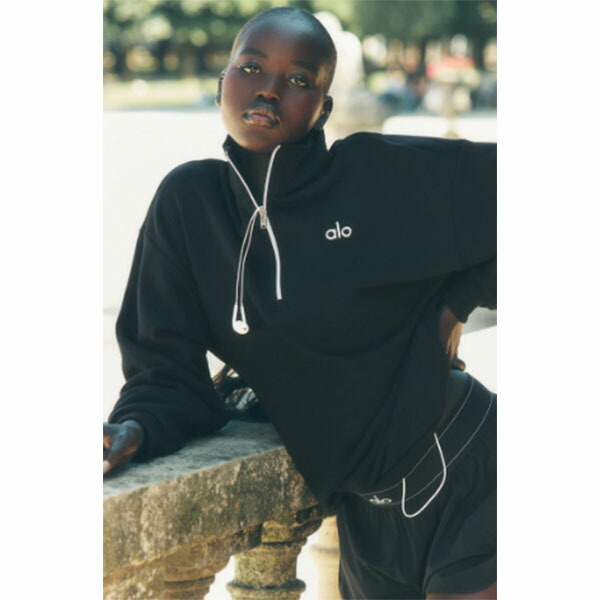 楽天市場】☆ ALO Yoga ☆ アコレード 1/4 ジップ プルオーバー