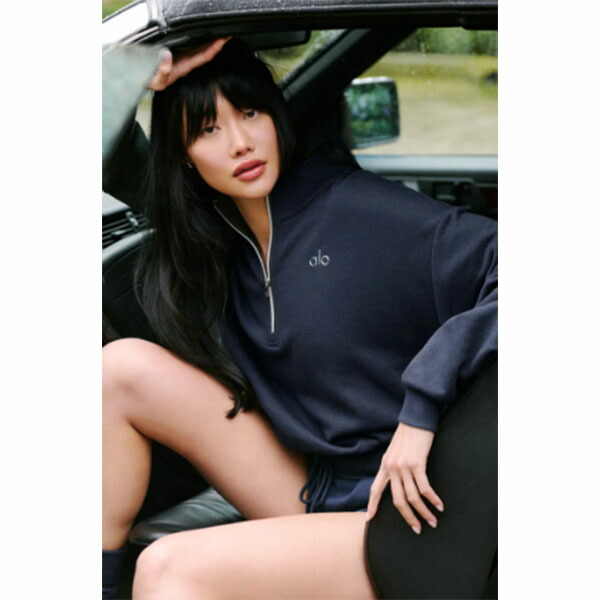 楽天市場】☆ ALO Yoga ☆ アコレード 1/4 ジップ プルオーバー