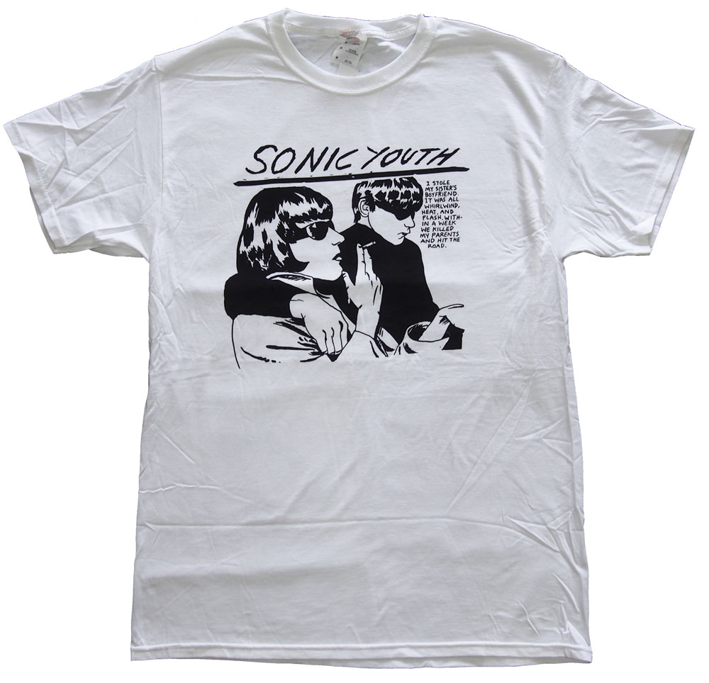 楽天市場】SONIC YOUTH・ソニック ユース・GOO ホワイト バンドTシャツ