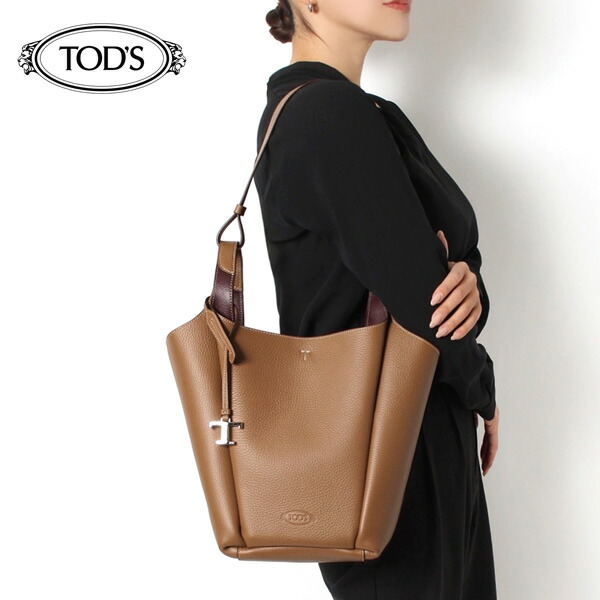 楽天市場】25SS モデルトッズ TOD'S スモール Tタイムレス レザー