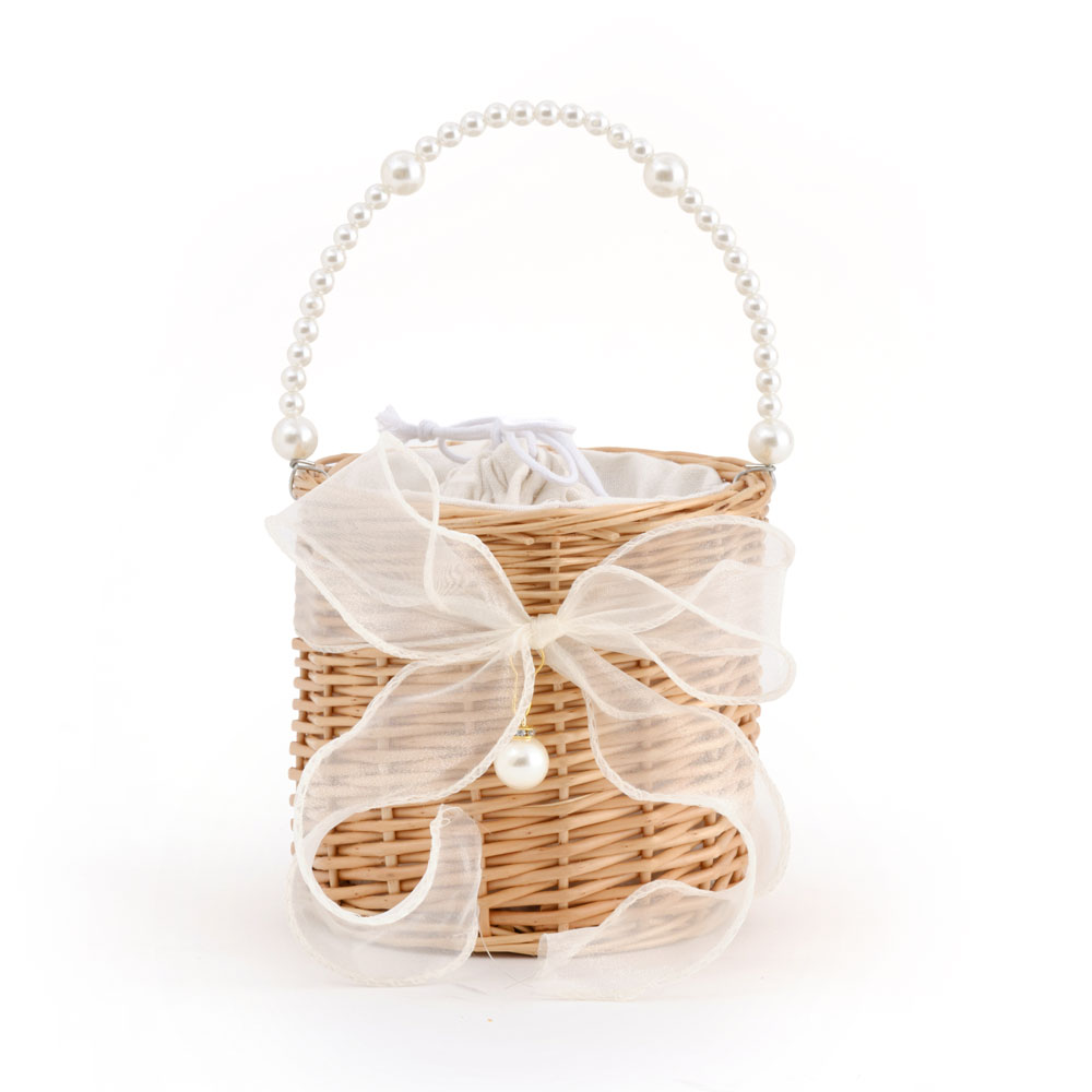 楽天市場】アナトリエ かごバッグ パールの通販