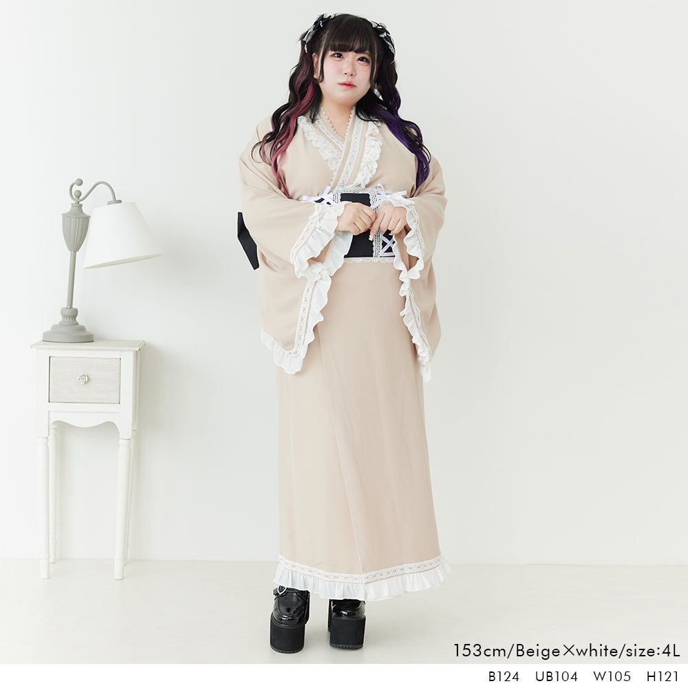 楽天市場】ハートレースフリルセバレート浴衣 レディース 浴衣 水着