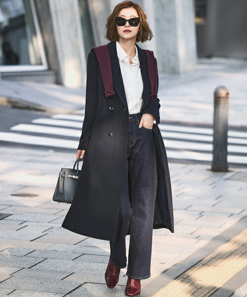 楽天市場】【日本生地】レディース ロングコート ウールコート