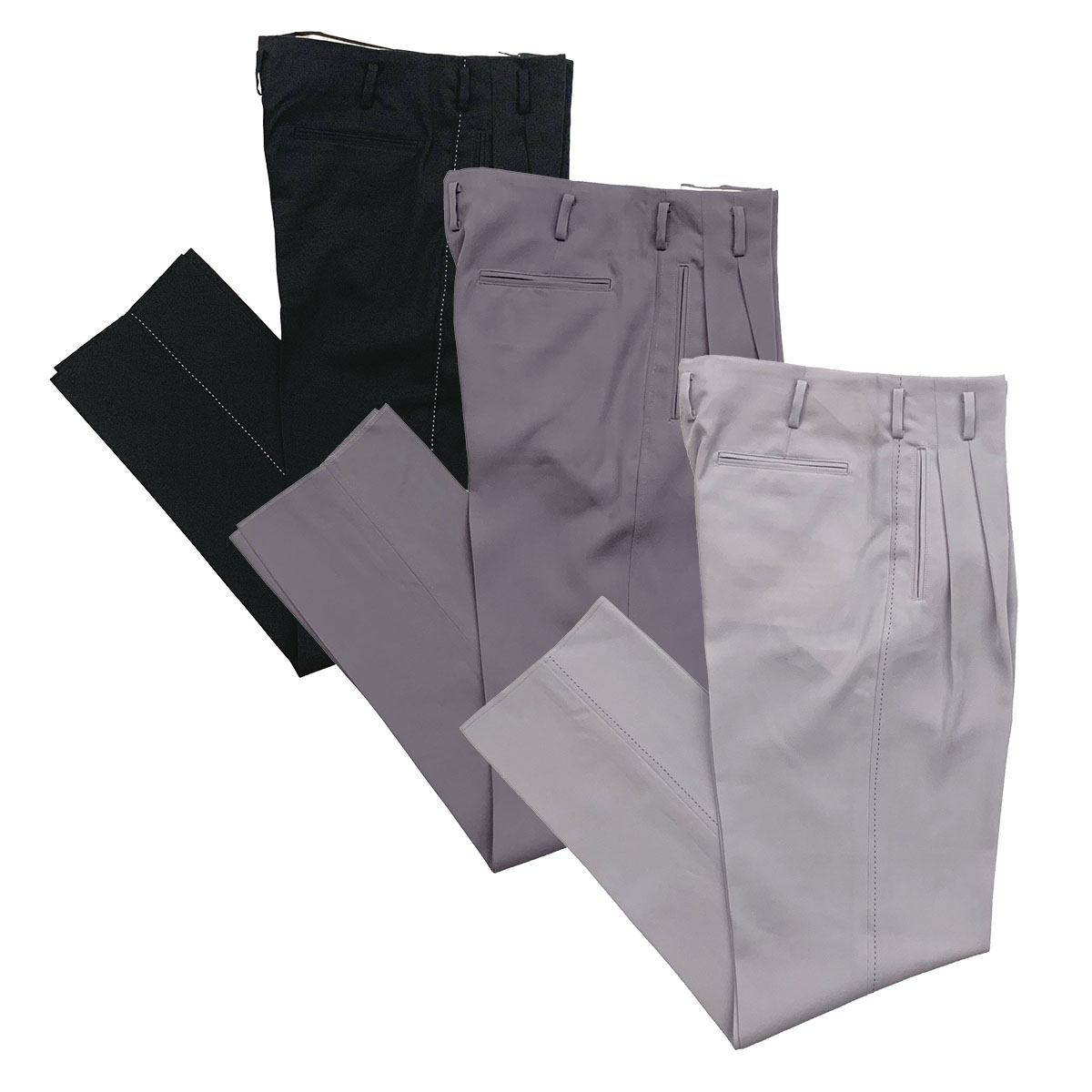 楽天市場】ハンドステッチ ツータック トラウザーズ/ DRY BONES