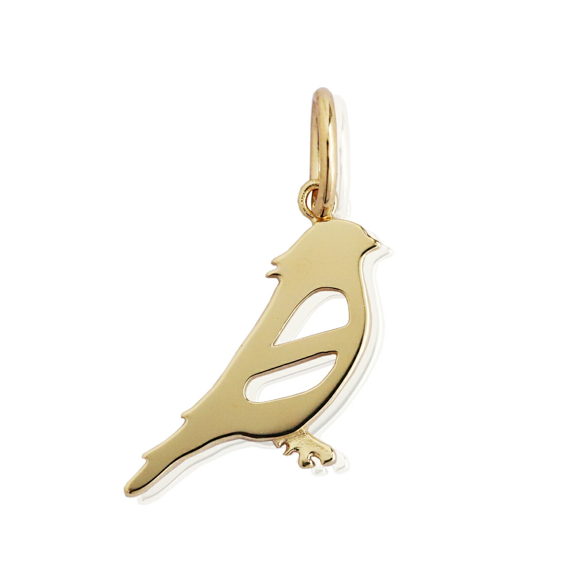 楽天市場】k18 ペンダントトップ（モチーフ鳥）の通販