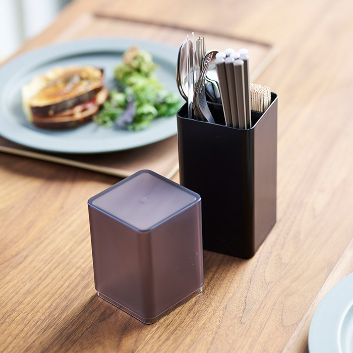 楽天市場】[ 蓋付きカトラリースタンド タワー ] カトラリーケース