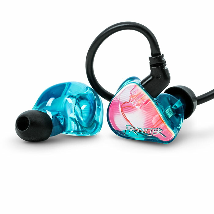 楽天市場】qdc FRONTIER Emerald 有線 イヤホン カナル型 リケーブル