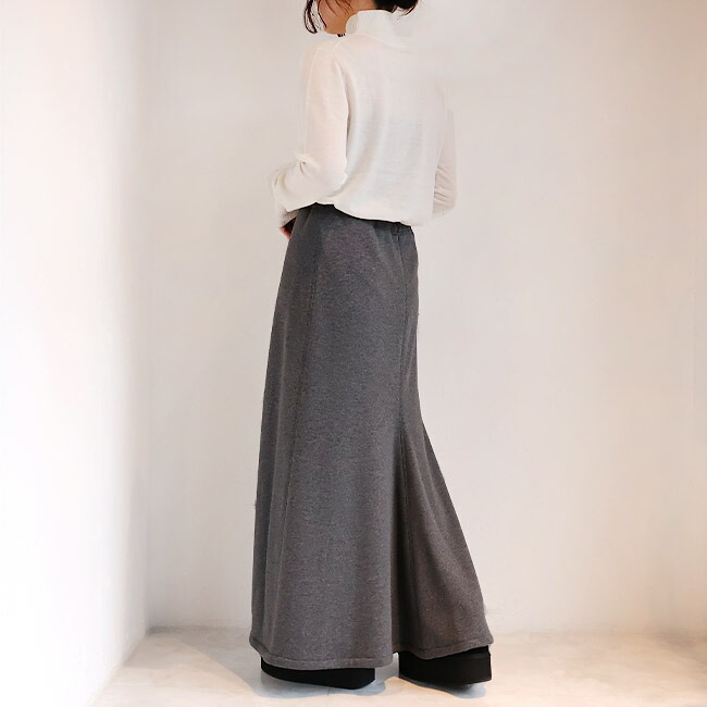 楽天市場】【新作】cafune(カフネ)「FAMMET」裏起毛バックフレア