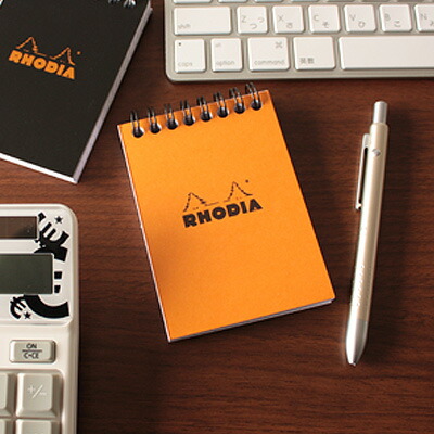 楽天市場】【メール便可 4冊まで】ロディア RHODIA / ノートパッド A7